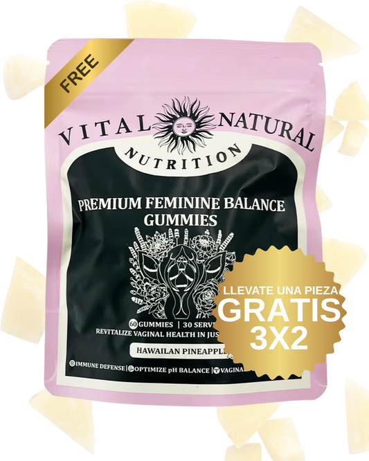 Paquete 3X2 Gomitas equilibrio femenino